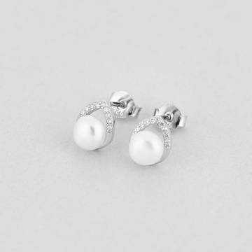 Серебряные серьги Minimal 520838б Серебряные серьги Minimal 520838б