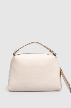 Кожаная сумка кросс-боди Alifa цвета айвори