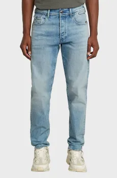 Мужские голубые джинсы Morry FWD Regular Tapered Голубой 32-32 G-Star RAW D26141,D761