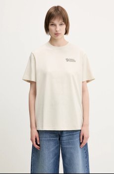 Хлопковая футболка Fjallraven Heavy Classic T-shirt