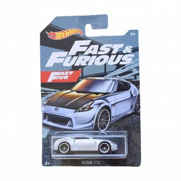 Автомодель Hot Wheels Форсаж Nissan 370Z серая, от 3 лет (HNW46)