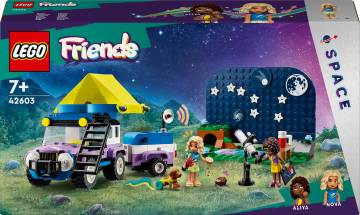 Конструктор LEGO Friends Кемпінговий автомобіль для спостереження за зірками (42603) Конструктор LEGO Friends Кемпінговий автомобіль для спостереження за зірками (42603)