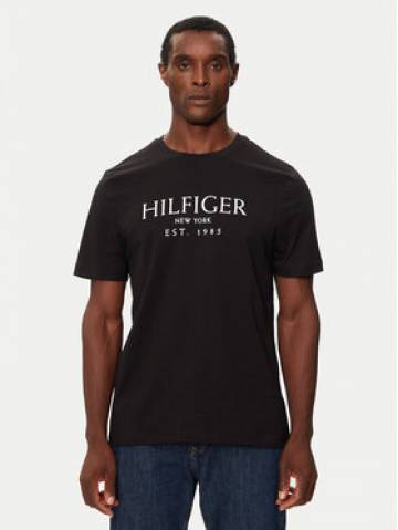 Tommy Hilfiger Футболка MW0MW36499 Чорний Regular Fit