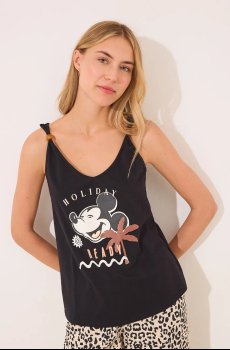 Хлопковая пижама womensecret MICKEY