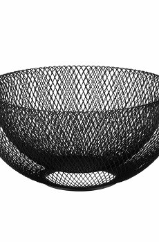 Корзина Ardesto Midori черная, 25*25*12 см (AR0902B)