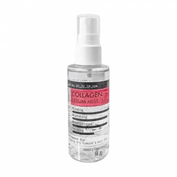 Увлажняющая сыворотка-мист для лица Derma Factory Collagen Serum Mist с коллагеном, 80 мл Увлажняющая сыворотка-мист для лица Derma Factory Collagen Serum Mist с коллагеном, 80 мл
