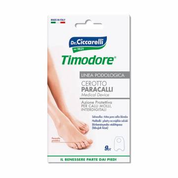 Пластыри для мягких мозолей между пальцами ног Dr. Ciccarelli Timodore, 9 шт Пластыри для мягких мозолей между пальцами ног Dr. Ciccarelli Timodore, 9 шт