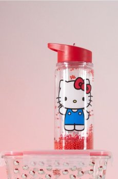 Пляшка з подвійним дном Hello Kitty - різнобарвний
