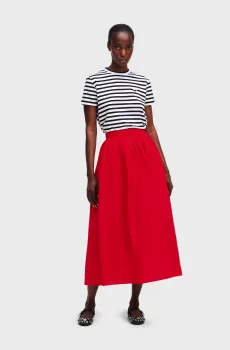 Женская красная юбка VOLUMINOUS SKIRT Красный 38 Karl Lagerfeld A1W12002