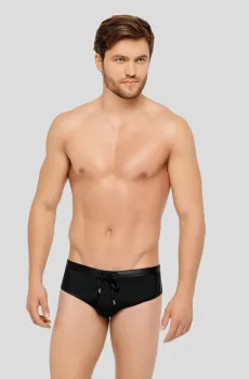 Мужские черные плавки Черный S MARC&ANDRE MS2002-404