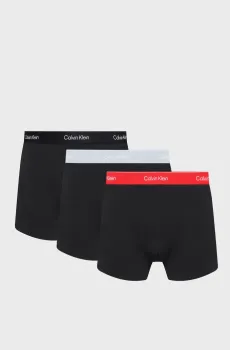 Мужские черные боксеры (3 шт) RELAXED Черный S Calvin Klein LV00NB4286