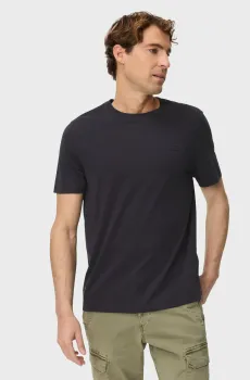 Мужская темно-синяя футболка Синий L Camel Active 409700-9T87-48