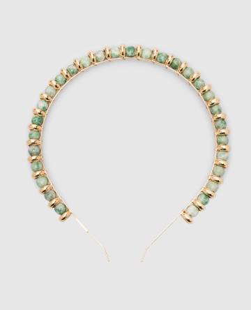 Золотой обруч с нефритом