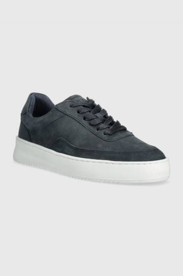 Замшевые кроссовки Filling Pieces цвет синий 24522841884-black Замшевые кроссовки Filling Pieces цвет синий 24522841884-black