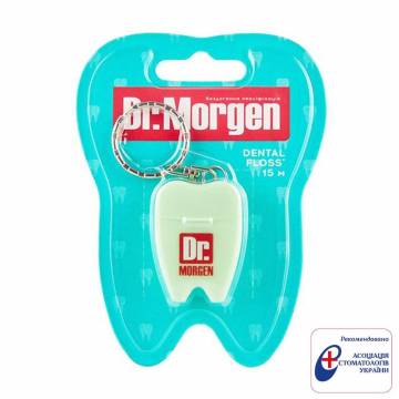 Зубная нить Dr. Morgen Dental Floss Mini для ежедневного ухода, зеленый, 15 м Зубная нить Dr. Morgen Dental Floss Mini для ежедневного ухода, зеленый, 15 м