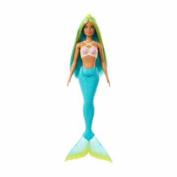 Кукла-русалочка Barbie Дримтопия Голубовато-зеленый микс, от 3 лет (HRR03) Кукла-русалочка Barbie Дримтопия Голубовато-зеленый микс, от 3 лет (HRR03)