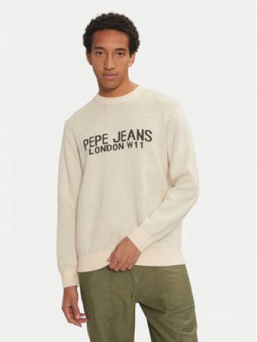 Pepe Jeans Светр Cardin PM702466 Écru Regular Fit Pepe Jeans Светр Cardin PM702466 Écru Regular Fit