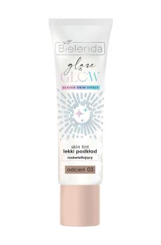 Легкий осветляющий тональный крем для лица Bielenda Glaze & Glow Skin Tint 03, 30 г