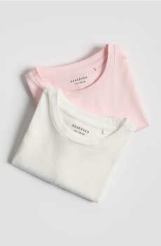 Reserved - Бавовняні футболки, 2 шт. - різнобарвний - 399HU-MLC