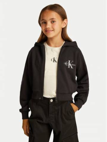 Calvin Klein Jeans Світшот Monologo IG0IG02824 Чорний Regular Fit Calvin Klein Jeans Світшот Monologo IG0IG02824 Чорний Regular Fit
