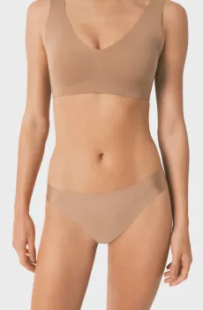 Женские бежевые трусики clean cut Бежевый L womensecret 4302102