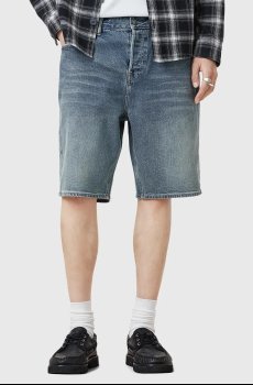 Джинсовые шорты AllSaints SWITCH