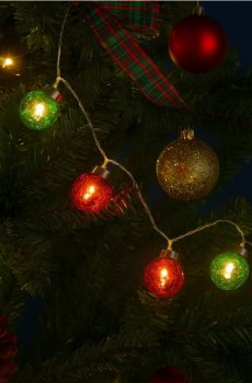 Різдвяні LED-ліхтарики - різнобарвний