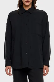 Женская черная рубашка Черный L Bimba Y Lola 252BR2029.10012