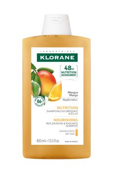 Шампунь для волос Klorane Shampoo with Mango Butter с маслом манго, 400 мл