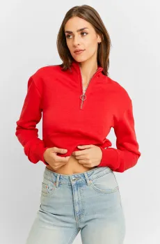 Женская красная спортивная кофта Красный S Tally Weijl SSWCOCARLAB