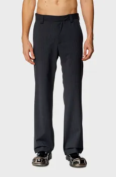 Мужские темно-серые брюки P-WIRE Серый 46 Diesel A12138 0BNAQ