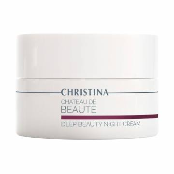 Интенсивный обновляющий ночной крем для лица Christina Chateau de Beaute Deep Beaute Night Cream, 50 мл Интенсивный обновляющий ночной крем для лица Christina Chateau de Beaute Deep Beaute Night Cream, 50 мл