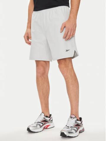Reebok Спортивні шорти Strength 100075594 Сірий Regular Fit