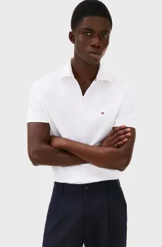 Мужское белое поло PERFORMANCE OXFORD Белый M Tommy Hilfiger MW0MW38492