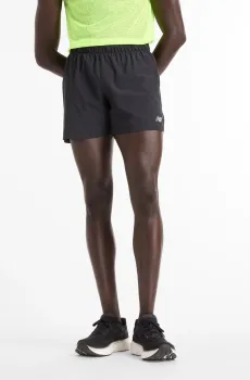 Мужские черные шорты RC Seamless Черный L New Balance MS41286BK