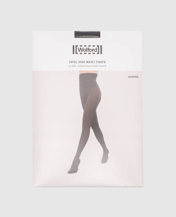 Черные колготки Fatal High Waist Tights 50 Den Черные колготки Fatal High Waist Tights 50 Den