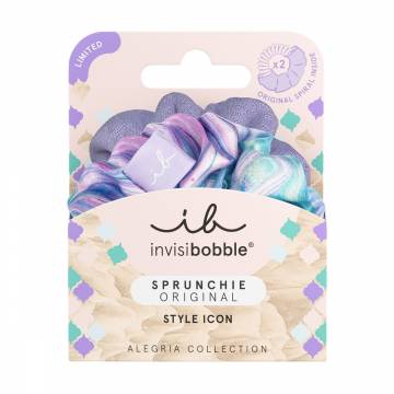 Резинка-браслет для волос Invisibobble Sprunchie Original Style Icon Alegria Collection, 2 шт Резинка-браслет для волос Invisibobble Sprunchie Original Style Icon Alegria Collection, 2 шт