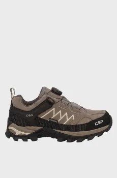 Женские бежевые замшевые кроссовки RIGEL LOW FITGO TREKKING Бежевый 36 CMP 3Q13586-06PU