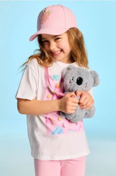 Плюшева сумка у формі коали - сірий