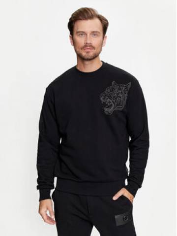 Plein Sport Світшот FADC MJO1262 STE003N Чорний Regular Fit Plein Sport Світшот FADC MJO1262 STE003N Чорний Regular Fit