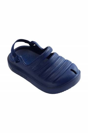 Детские шлепанцы Havaianas BABY CLOGE цвет синий Детские шлепанцы Havaianas BABY CLOGE цвет синий