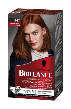 Интенсивная крем-краска для волос Brillance 867 Изысканный терракотовый, 160 мл