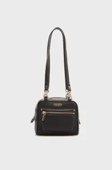 Женская черная сумка SILVYE BUCKET Черный ONESIZE Guess HWBG9501170