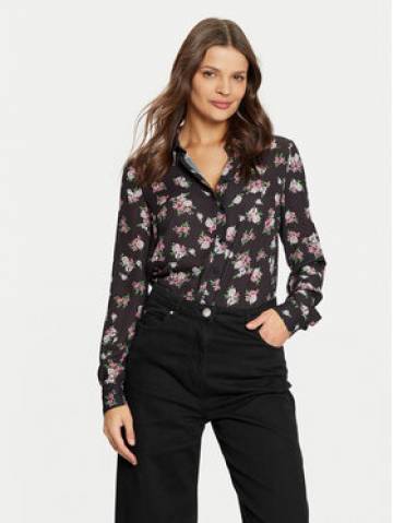 Guess Сорочка W4BH56 WGLA2 Чорний Comfort Fit Guess Сорочка W4BH56 WGLA2 Чорний Comfort Fit