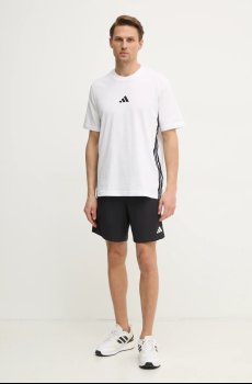 Хлопковая футболка adidas Essentials