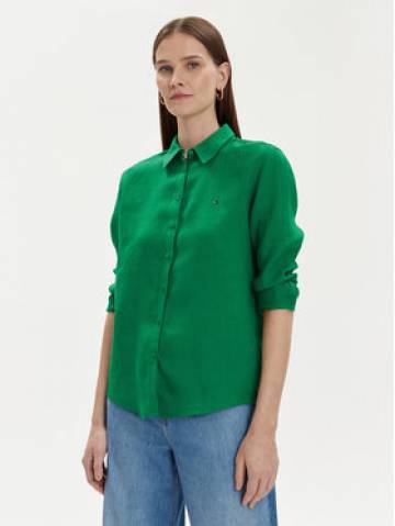 Tommy Hilfiger Сорочка WW0WW42037 Зелений Relaxed Fit Tommy Hilfiger Сорочка WW0WW42037 Зелений Relaxed Fit