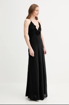 Платье с примесью шелка The Kooples