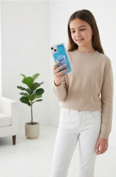 Чохол для iPhone 11/XR Stitch - light blue