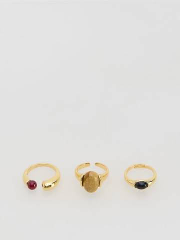 Reserved - Набір кілець - різнобарвний - 384FD-MLC Reserved - Набір кілець - різнобарвний - 384FD-MLC