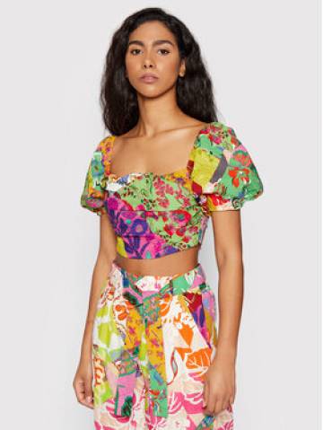 Desigual Блузка MONSIEUR CHRISTIAN LACROIX Fiona 22SWBW27 Кольоровий Regular Fit Desigual Блузка MONSIEUR CHRISTIAN LACROIX Fiona 22SWBW27 Кольоровий Regular Fit